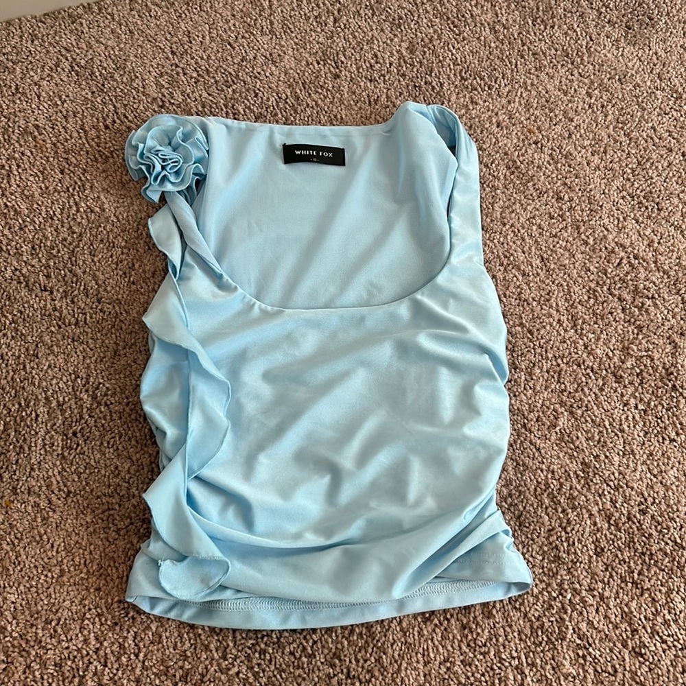 White Fox Boutique rosette tank